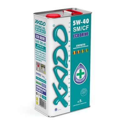 Моторне масло XADO Atomic Oil 5W-40 SM/CF 5л